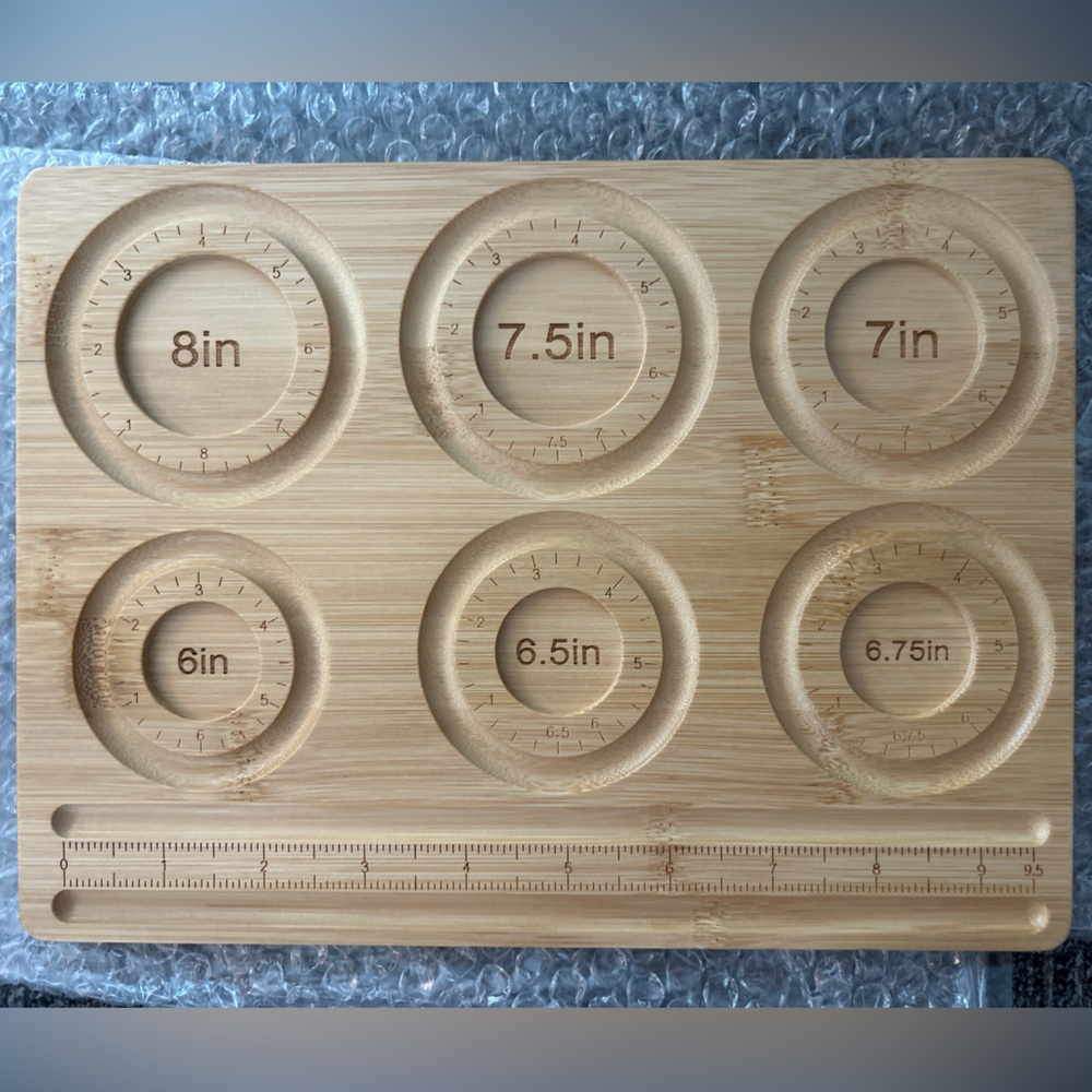 Professional Wooden Bracelet Design & Layout Board - DIY Crafters